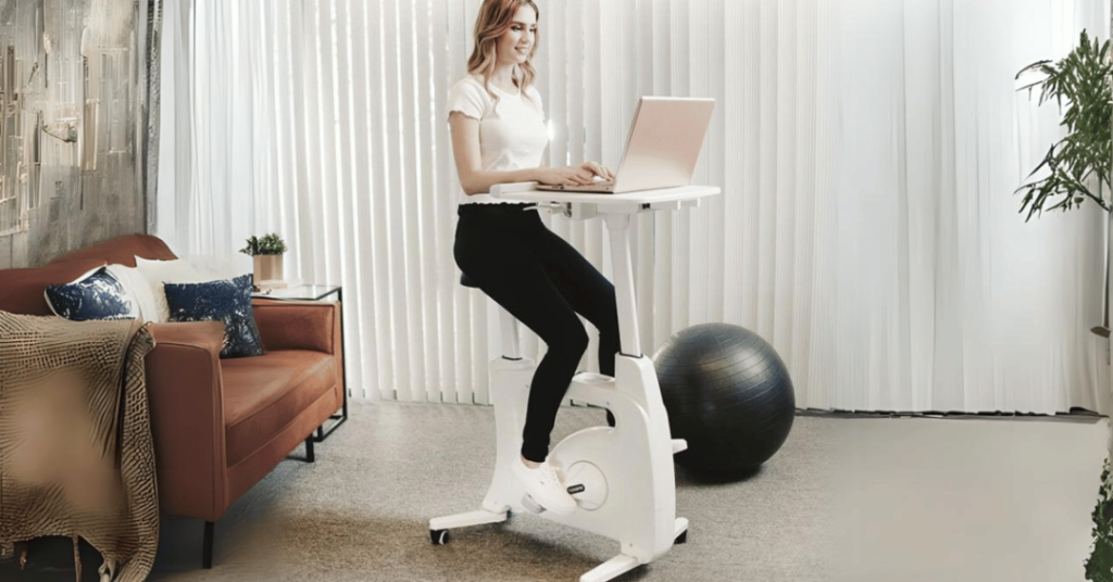 standing desk bike