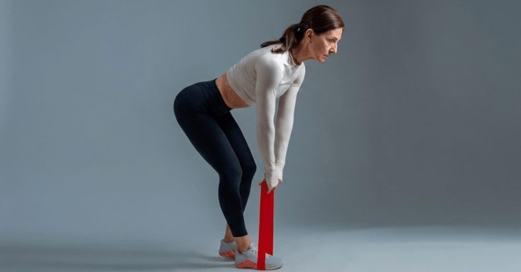 Romanian Deadlifts with Resistance Bands