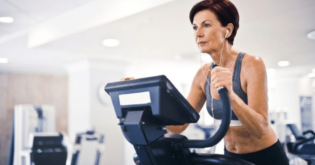 proper elliptical machine form