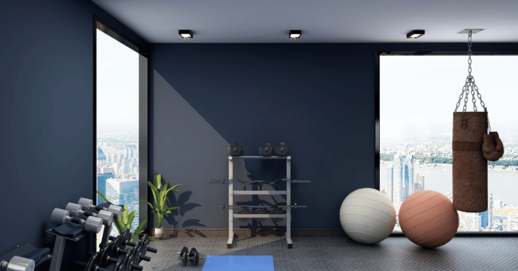 wall mounted weight racks