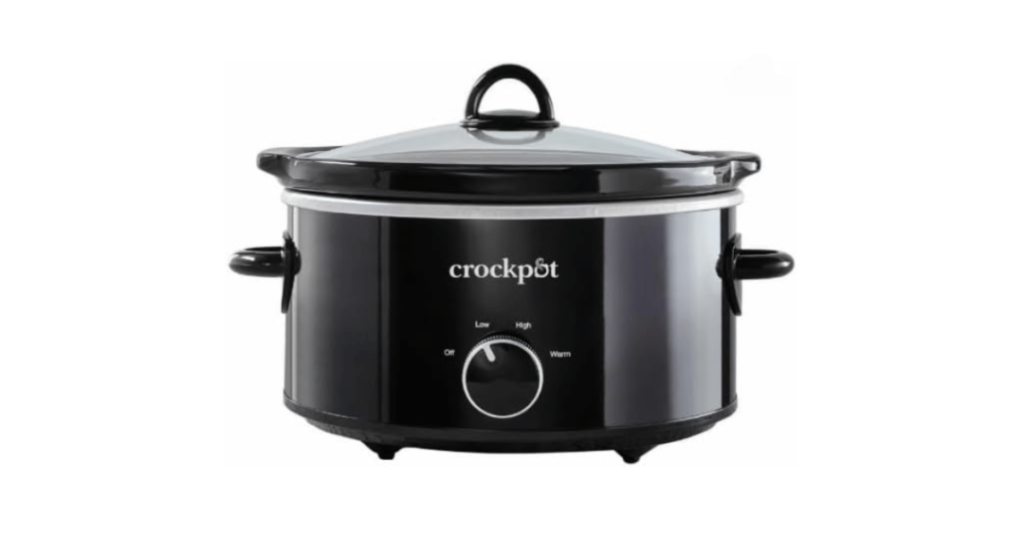 crockpot 4 quart manual slow cooker