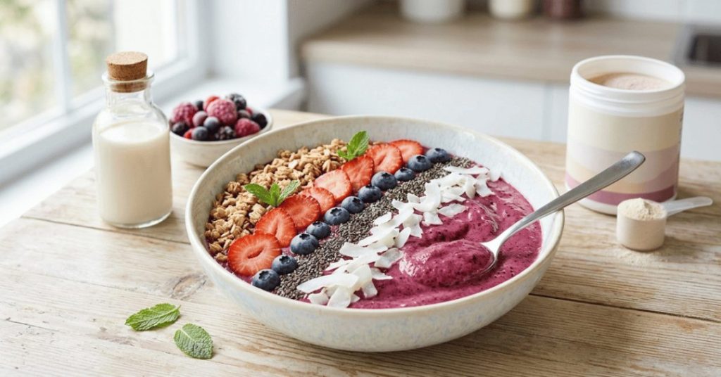 Protein-Enhanced Smoothie Bowls