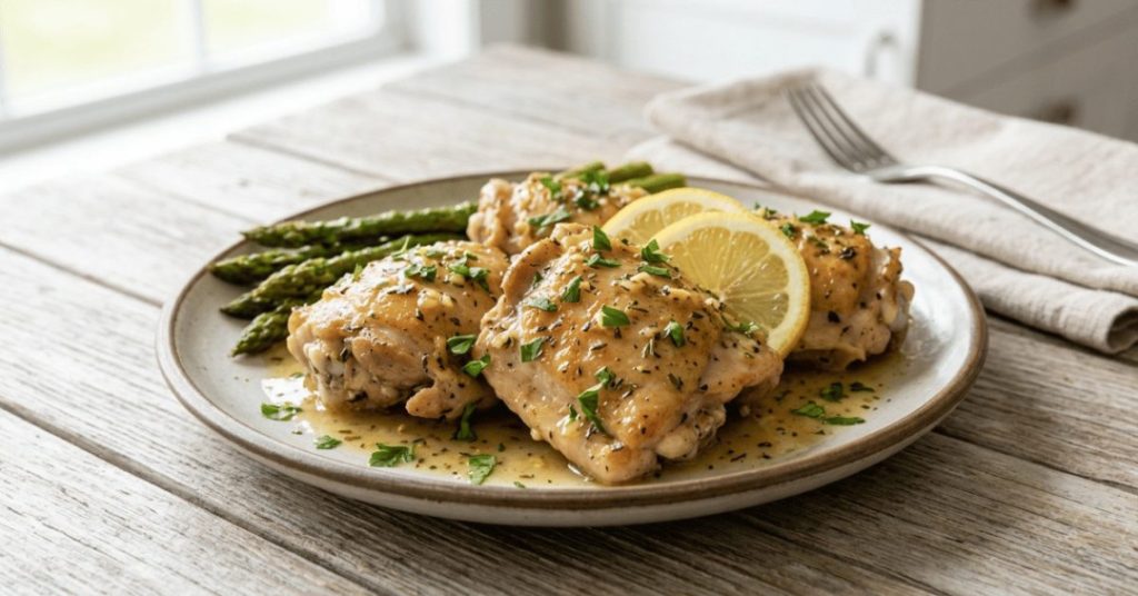 Slow Cooker Lemon Chicken