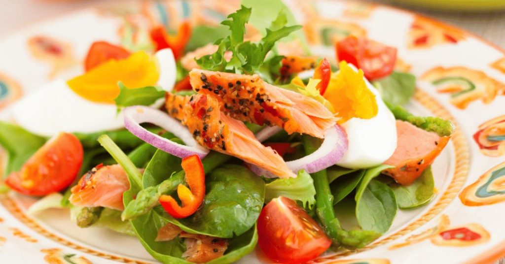 high protein salad 3