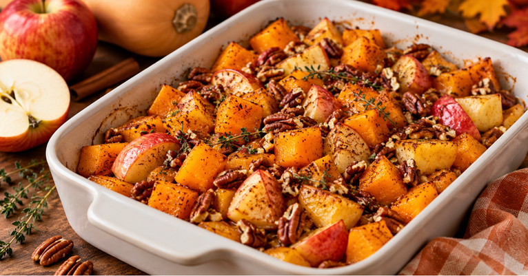 apple butternut squash bake