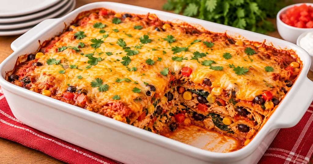 chicken enchilada casserole